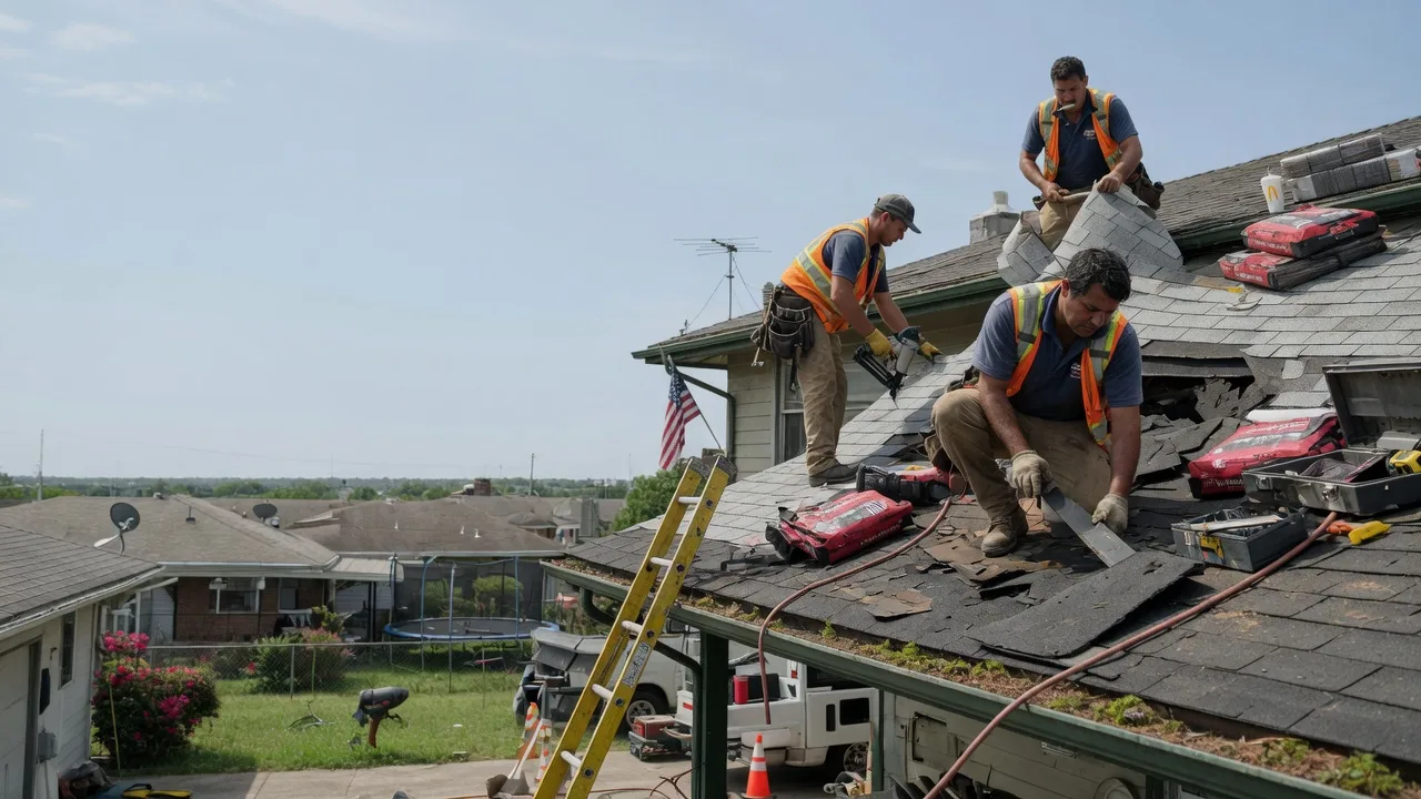 Roof Repair in Bradley, OK near me